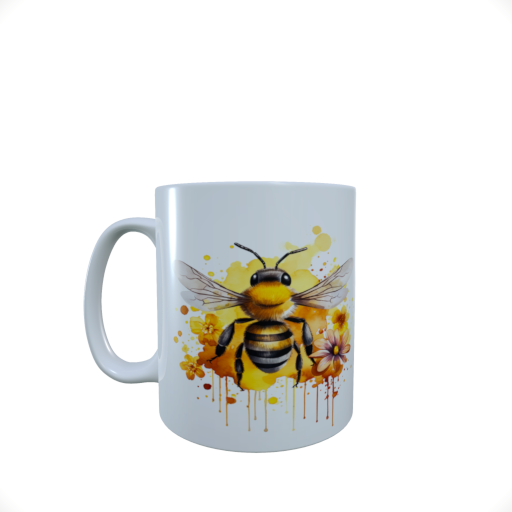 Bee Ceramic Mug, Bee Coffee Mug, Bee Tea Mug, Bee Mug